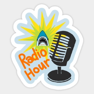 the geekery Radio Hour Sticker